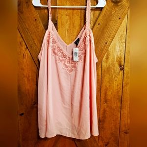 Torrid baby pink tank top